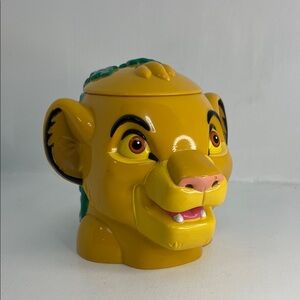 Disney Lion King Simba Flip Top Cup 90s Vintage